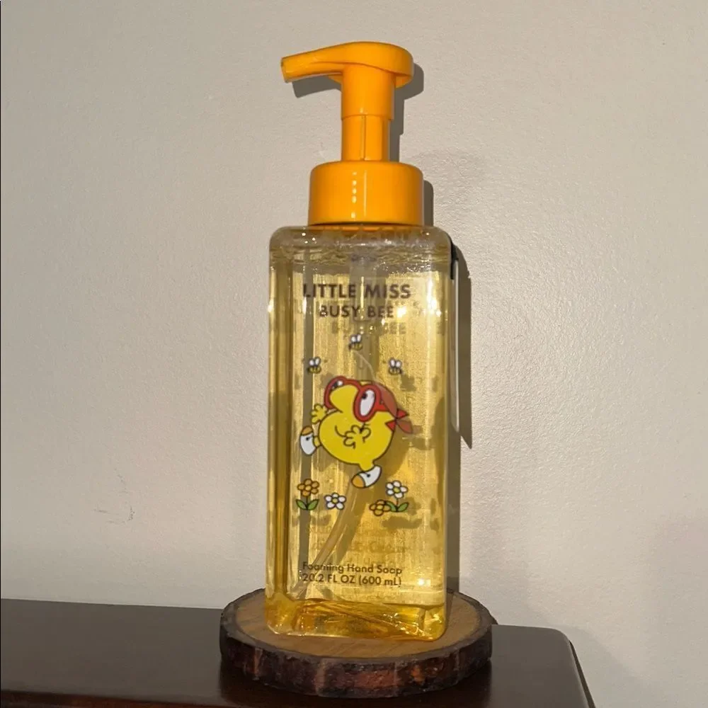 Little Miss Busy Bee Sweet Cream Honey Scented Foaming Hand Cleansing Soap 20 oz